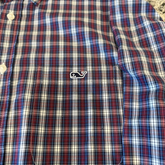 Vineyard Vines Tartan Plaid Poplin Shirt - Small - Picture 2 of 7